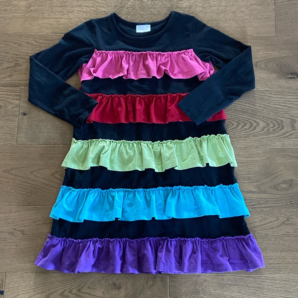 Hanna Andersson Girl’s Lotsa Ruffles Dress